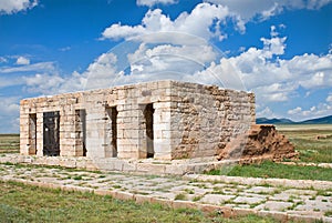 Ruins of the Old Jail at Fort Union, New Mexico