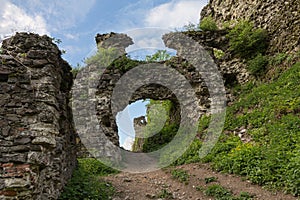 Ruins of the old medieval castle