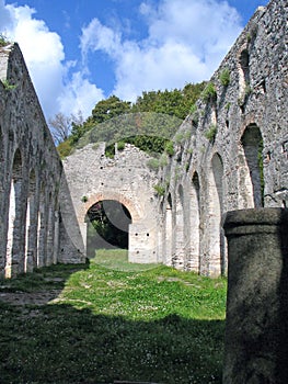 Ruins of old monastery