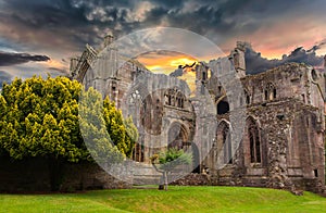 Ruins of an old monastery
