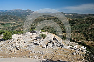 Ruins of old Mycenae