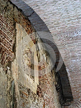 Ruins at Old Princely Court - Curtea Veche in Bucharest