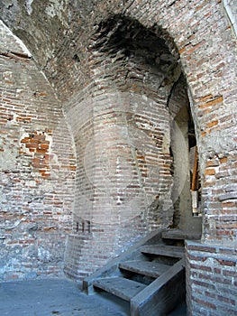 Ruins at Old Princely Court - Curtea Veche in Bucharest