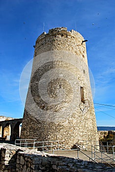 The ruins of the old Spis Castle