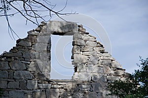 Ruins of an Old Stone Home