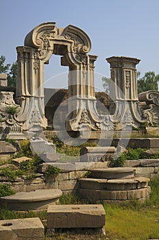 Ruins in the Old Summer Palace