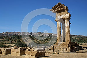 Ruins of the old temple