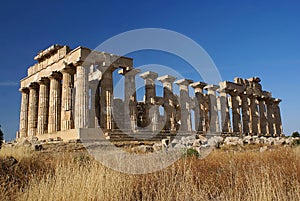 Ruins of the old temple
