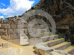 Ruins at Ollantaytambo, Peru