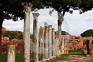 Ruins of Ostia Antica