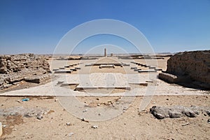 Ruins of Palace in Amarna, Egypt, Africa