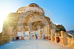 The ruins of the palace of King Herod's Masada