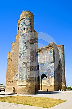 Ruins of the palace of Timur, Aksaray, in Shakhrisabz