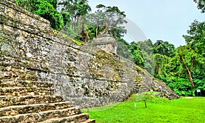 Ruins of Palenque in Chiapas, Mexico