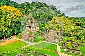 Ruins of Palenque in Chiapas, Mexico