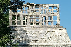 Ruins of Palenque, Maya city in Chiapas