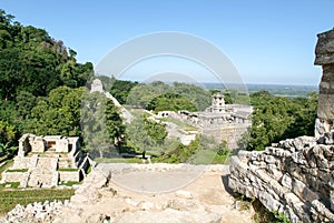 Ruins of Palenque, Maya city in Chiapas