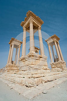 Ruins in Palmira photo
