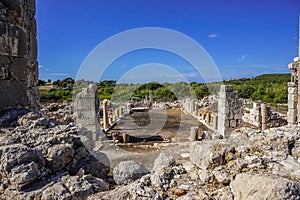 Ruins of Patara Ancient city in Kas,Antalya, Turkey