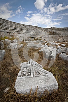 Ruins at Perga in Turkey