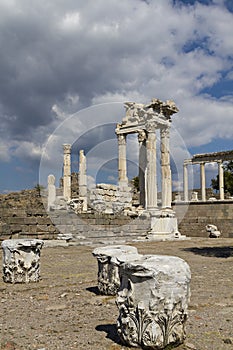 Ruins of Pergamon, Bergama, Turkey