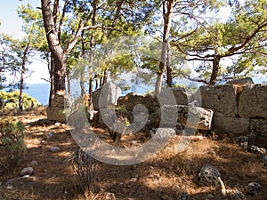 Ruins in Phaselis