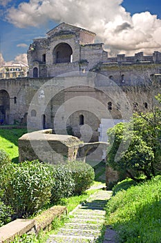 Ruins of the Piazza San Giovanni archaeology antiquity