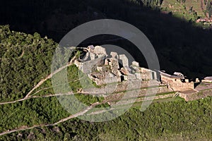 Ruins in Pisaq, Peru