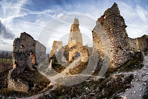 Ruins of Plavecky castle