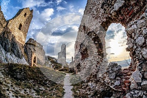 Ruins of Plavecky castle