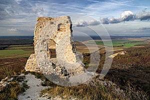 Ruins of Plavecky castle, Slovakia