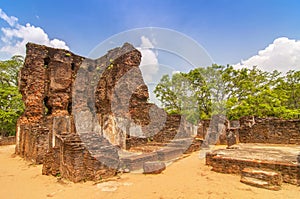 The Ruins Of Polonnaruwa, the Second Most Ancient Of Sri Lankas Kingdoms