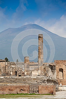 Ruins in Pompeii