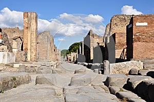 Ruins of Pompeii photo