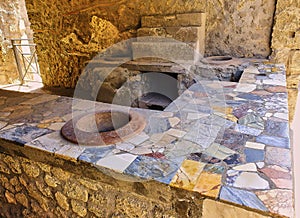 Ruins of Pompeii, ancient Roman city. Pompei, Campania. Italy. photo