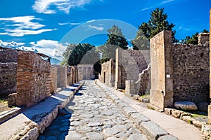 Ruins of Pompeii - Naples Province,Campania, Italy