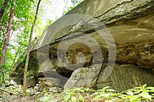 Ruins of power plant from World War II