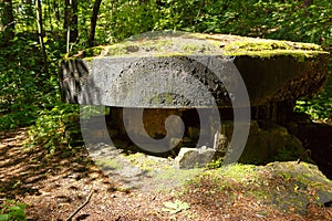 Ruins of power plant from World War II