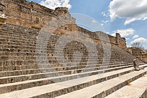 Ruins of the prehispanic town of Uxmal photo