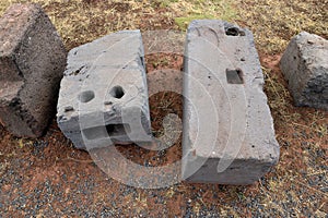 Ruins of Pumapunku or Puma Punku