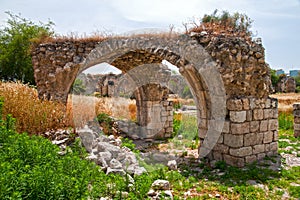 Ruins in Ramle Israel