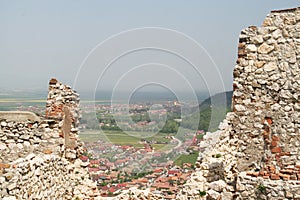 Ruins of the Rasnov stronghold