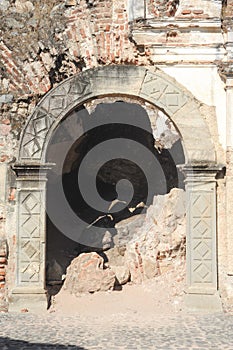 Ruins of the Recoleccion church at Antigua photo