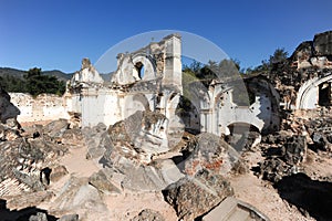 Ruins of the Recoleccion church at Antigua photo