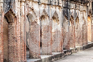 Ruins of the Residency Complex in Lucknow, Uttar Pradesh state, Ind
