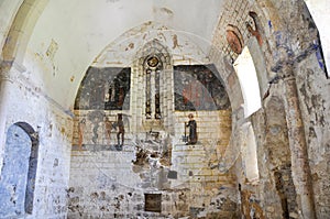 Ruins of Ribera church (Basque Country) photo