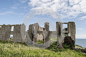 The ruins of Rock of Cashel in Ireland