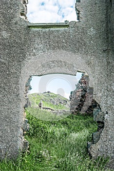 The ruins of Rock of Cashel in Ireland
