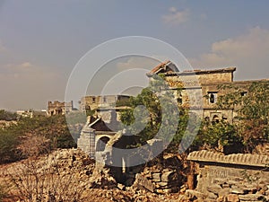 ruins of Roha Fort, Kutch, gujrat, india