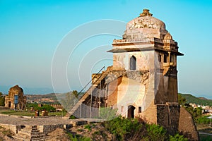 Ruins of Rohtas fort, an ancient and historic monument in Jhelum Punjab Pakistan